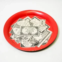 Pamono Tray from Piero Fornasetti, 1960s> Trays
