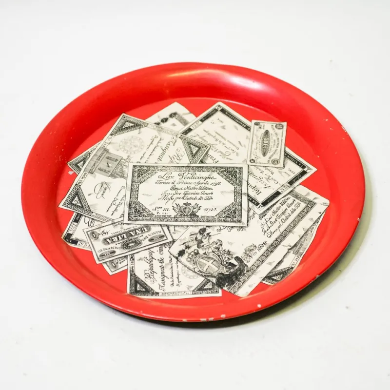 Pamono Tray from Piero Fornasetti, 1960s> Trays