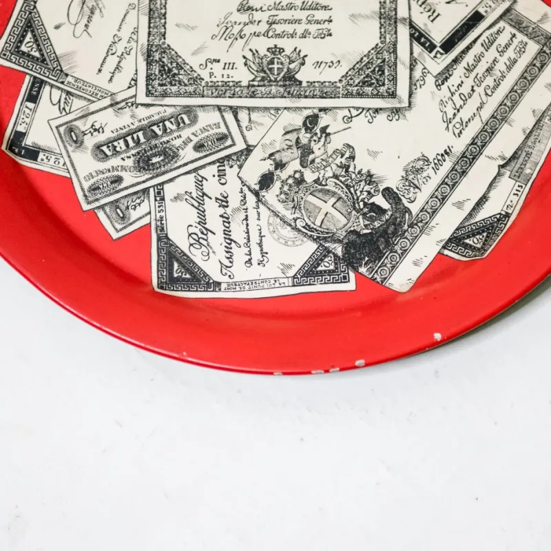 Pamono Tray from Piero Fornasetti, 1960s> Trays