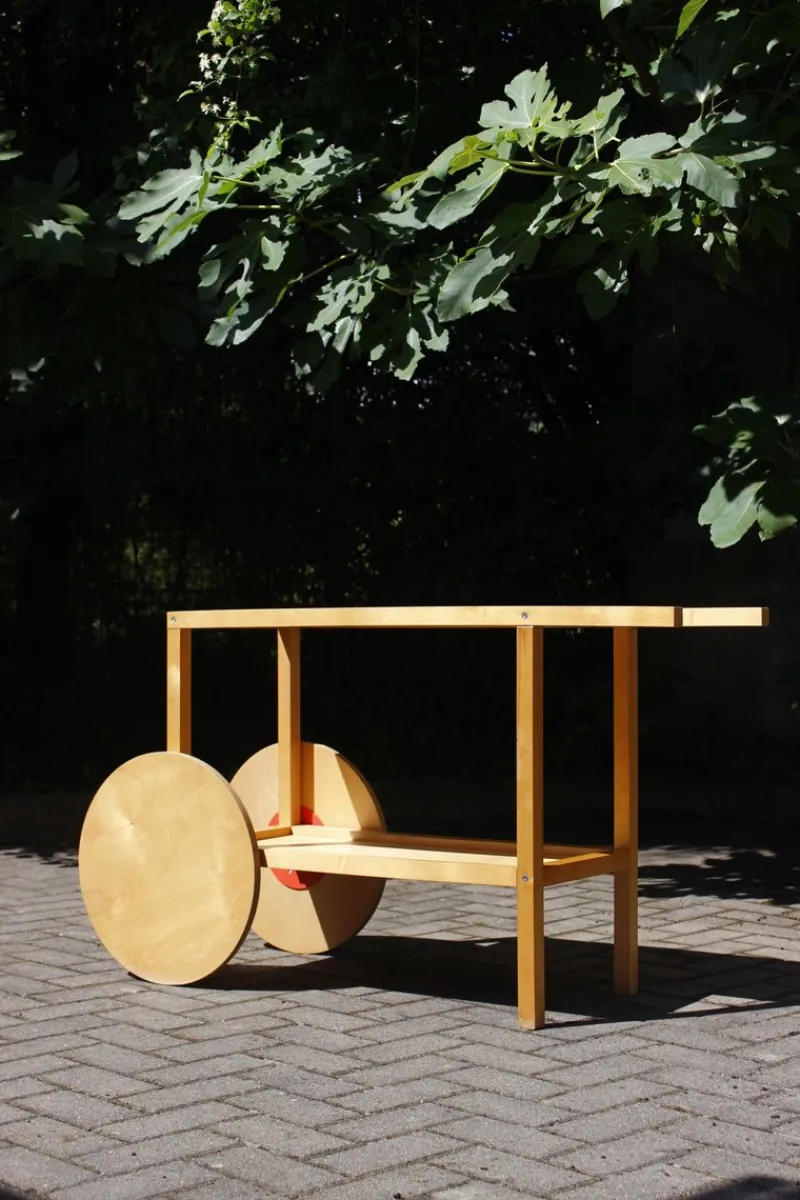 Outlet Pamono Trendy Trolley Cart in Birch by Magnus Engman for Ikea, 2014