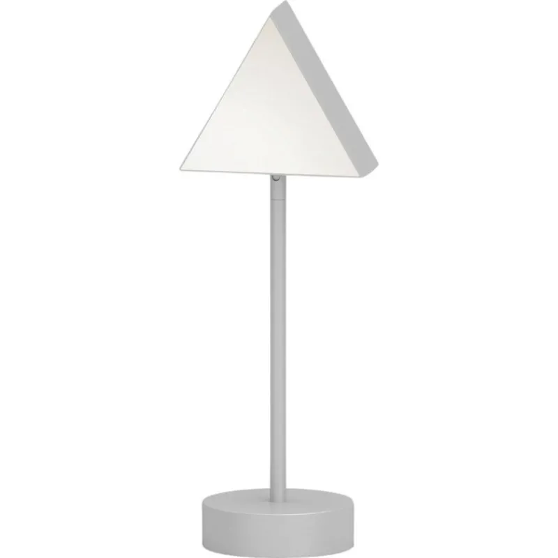 New Pamono Triangle Box Nickel Desk Light by Atelier Areti