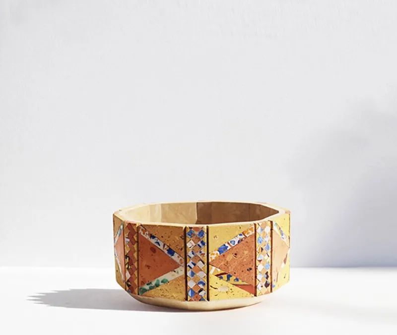 Pamono Triangoli Centerpiece by Gumdesign for La Casa Di Pietra> Decorative Objects