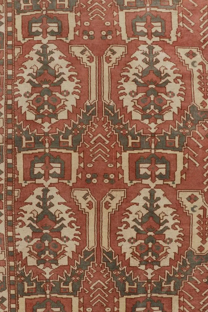 Pamono Tribal Style Rug with Geometric Patterns from R&K Principal Jahanshah Nazmiyal