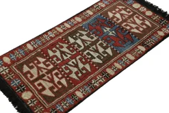 Online Pamono Tribal Style Rug with Patterns from R&K Principal Jahanshah Nazmiyal