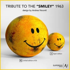 Outlet Pamono Tribute to Smile 1963 Rug by Andrea Visconti for Superego Editions