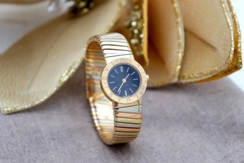 Hot Pamono Tricolor Gold Watch from Bulgari