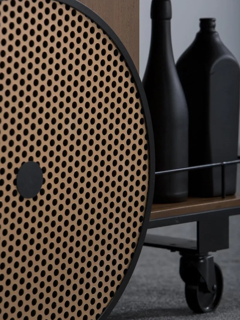 Pamono Trink Bar Cart in Teak by Karl Chucri and Rami Boushdid for Kann Design