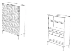 Best Pamono Triny Bar Cabinet