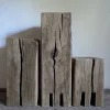 Pamono Trio of Oak Monoliths by Atelier Bloam, Set of 3> Tables