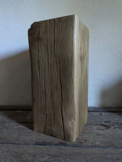 Pamono Trio of Oak Monoliths by Atelier Bloam, Set of 3><noscript><img width=