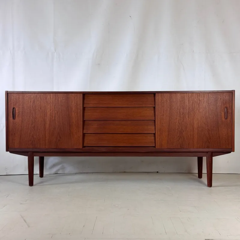 Pamono Trio Teak Sideboard by Nils Jonsson for Troeds, 1960s