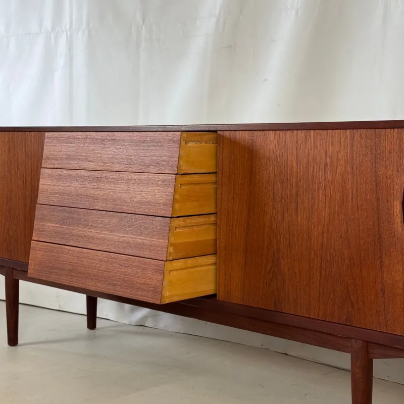 Pamono Trio Teak Sideboard by Nils Jonsson for Troeds, 1960s