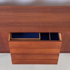 Pamono Trio Teak Sideboard by Nils Jonsson for Troeds, 1960s