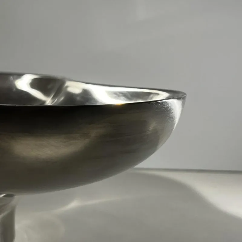 Best Pamono Tripartite Dish in Stainless Steel by Karim Rashid for Georg Jensen, Denmark, 1970s