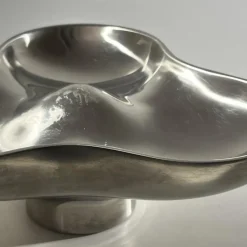 Best Pamono Tripartite Dish in Stainless Steel by Karim Rashid for Georg Jensen, Denmark, 1970s