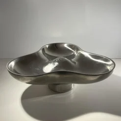 Best Pamono Tripartite Dish in Stainless Steel by Karim Rashid for Georg Jensen, Denmark, 1970s