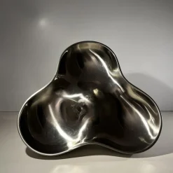 Best Pamono Tripartite Dish in Stainless Steel by Karim Rashid for Georg Jensen, Denmark, 1970s