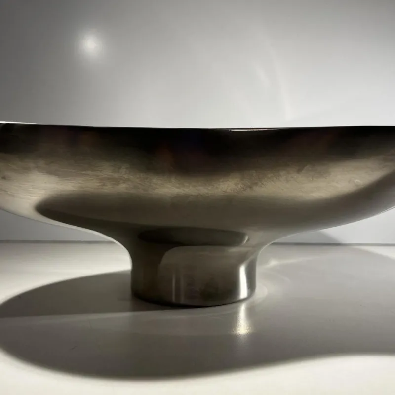 Best Pamono Tripartite Dish in Stainless Steel by Karim Rashid for Georg Jensen, Denmark, 1970s