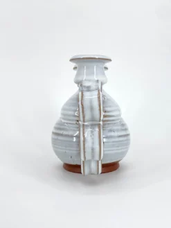 Discount Pamono Triple Studio Ceramic Candlestick by Leif and Lizzy Larsen, Denmark, 1970s