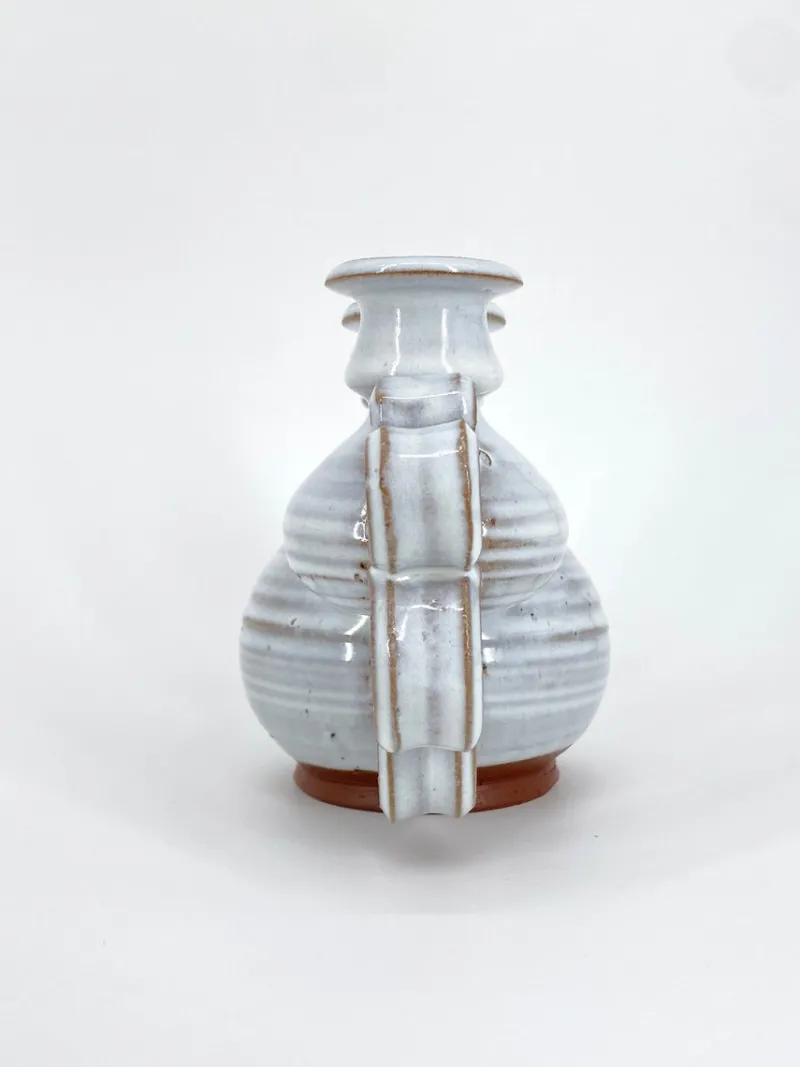 Discount Pamono Triple Studio Ceramic Candlestick by Leif and Lizzy Larsen, Denmark, 1970s