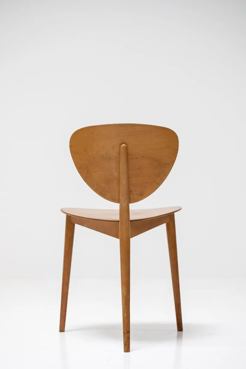 Best Pamono Tripod Chair by Max Bill for Wohnbedarf, 1949
