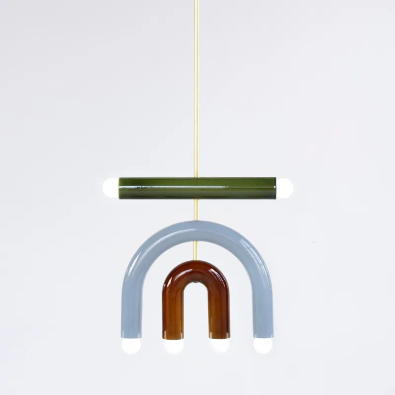 Pamono TRN D1 Pendant Lamp VII by Pani Jurek