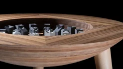 Pamono Trojan Chess Table from Futuro Studio, 2019, Set of 33><noscript><img width=