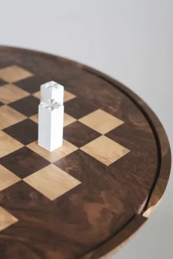 Pamono Trojan XXI Chess Set and Table from Futuro Studio, Set of 37><noscript><img width=