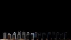 Pamono Trojan XXI Chess Table from Futuro Studio, 2021, Set of 33><noscript><img width=