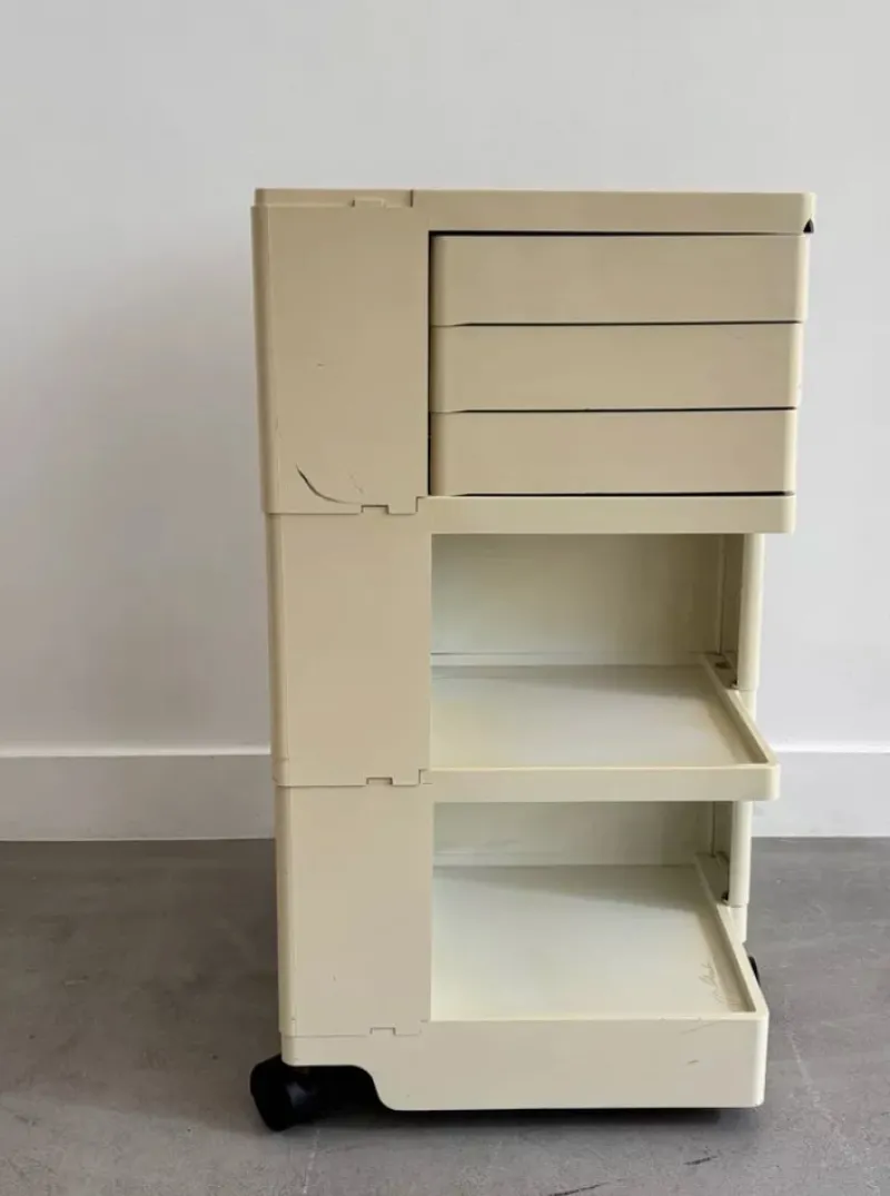Pamono Trolley by Joe Colombo for Bielplast, 1980s> Serving Bar Carts & Trolleys