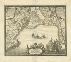 Hot Pamono Trondheim by Pufendorf, 1697