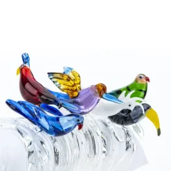 Sale Pamono Tropical Birds Napkin Rings from Casa Rialto, Set of 6