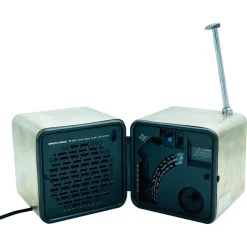 Pamono TS 505 Cube Radio by Marco Zanuso & Richard Sapper for Brionvega, 1976> Electronics