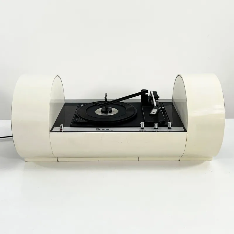 Pamono Tube Turntable Stereo Console by Yonel Lebovici for Paam, 1968> Electronics