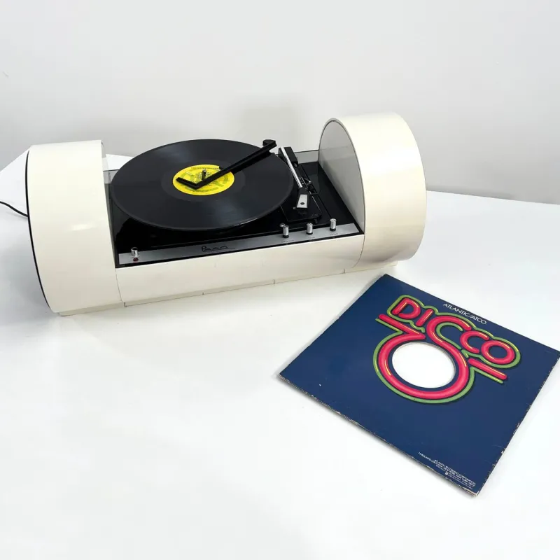 Pamono Tube Turntable Stereo Console by Yonel Lebovici for Paam, 1968> Electronics