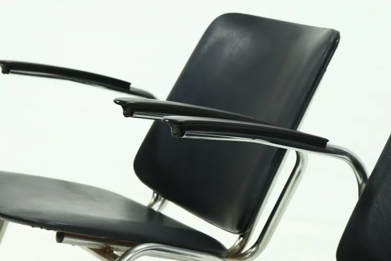 Pamono Tubular Chairs by Gebroeders De Wit, 1960s, Set of 2> Lounge Chairs & Armchairs