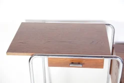 Online Pamono Tubular Chrome Table or Desk from Kovona, 1950s