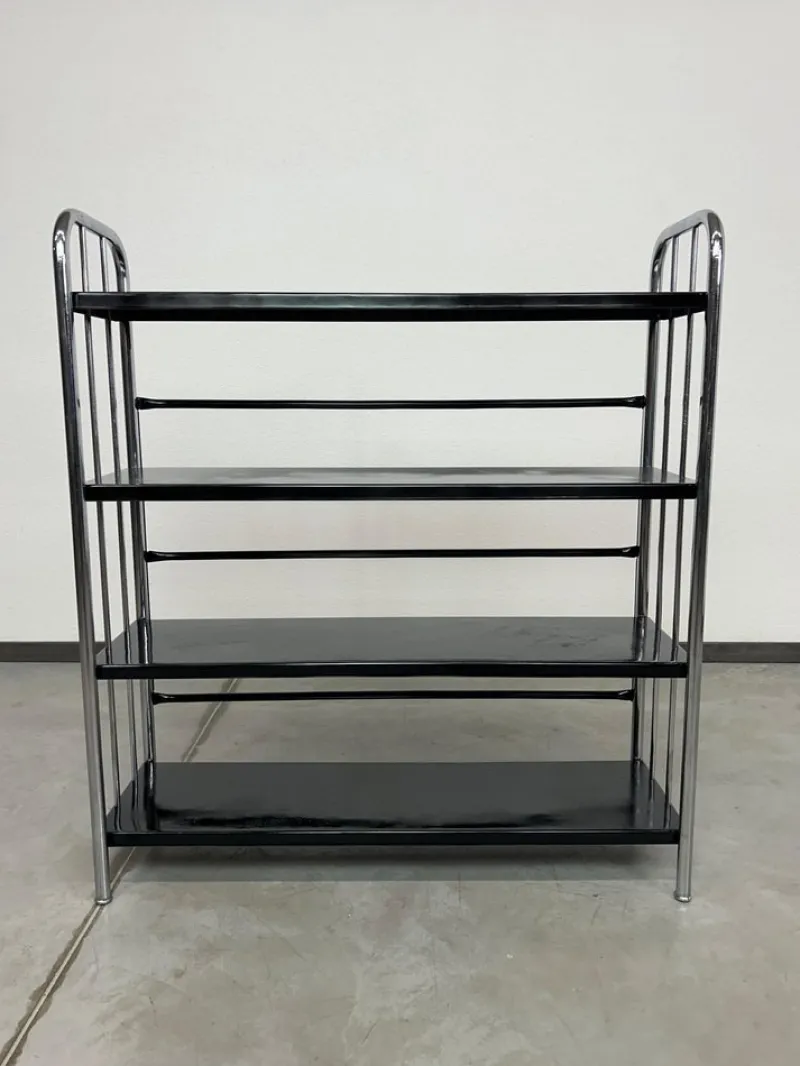 Pamono Tubular Steel Bauhaus Shelf, 1930s> Shelves & Wall Units