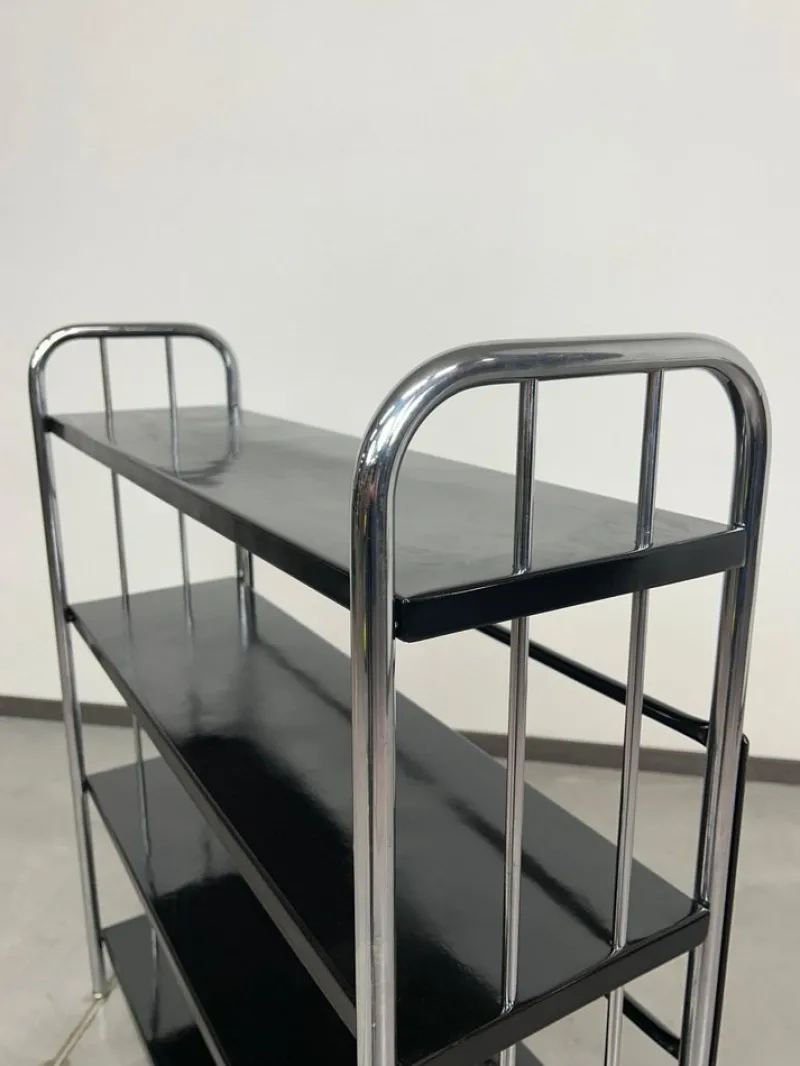 Pamono Tubular Steel Bauhaus Shelf, 1930s> Shelves & Wall Units