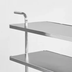 Pamono Tubular Trolley in the style of Thonet, 1980s><noscript><img width=