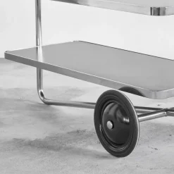 Pamono Tubular Trolley in the style of Thonet, 1980s><noscript><img width=