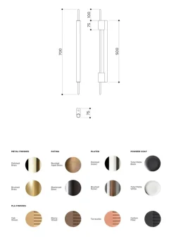 Discount Pamono Tubus 70 Wall Light by Contain