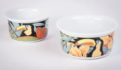Pamono Tukan Dish and Bowls from Pillivuyt, France, Set of 3><noscript><img width=