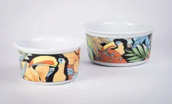 Pamono Tukan Dish and Bowls from Pillivuyt, France, Set of 3><noscript><img width=