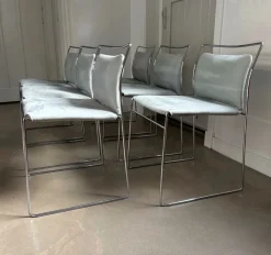 Pamono Tulu Chairs by Kazuhide Takahama for Gavina, Italy, 1970s, Set of 6> Side Chairs & Dining Chairs