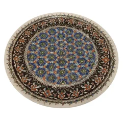 Pamono Turkish Ceramic Dish, 1950s> Dinner Plates & Bowls