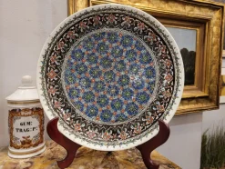 Pamono Turkish Ceramic Dish, 1950s><noscript><img width=