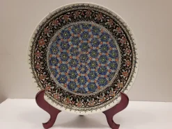Pamono Turkish Ceramic Dish, 1950s><noscript><img width=