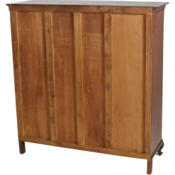 Clearance Pamono Tuscan Baroque Style Walnut Display Sideboard with Brass Grilles by Michele Bonciani, 1940s