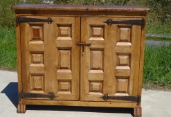 Discount Pamono Tuscan Oak and Walnut 2-Door Sideboard